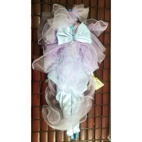 Vintage Fairy 20" Porcelain Bisque Doll Hand Painted Kingstate the Dollcrafter - Picture 4 of 8